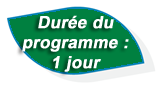 Durée du programme : 1 jour